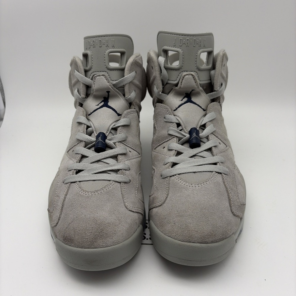 Jordan 6 Retro Georgetown Mens Size 11 Gray Magnet Navy CT8529-012 2022 Mid Top - Picture 5 of 8